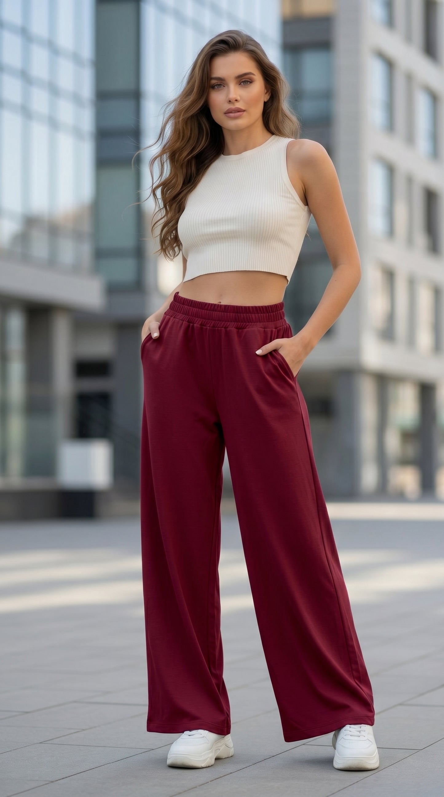 Phanila Mavi Wide-Leg